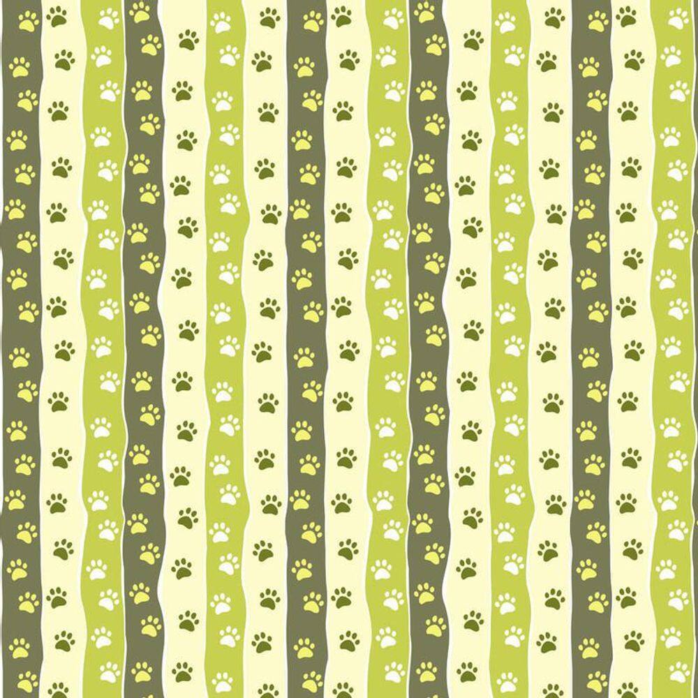 Papel Parede Faixas Coloridas Com Pegadas Adesivo Decorativo