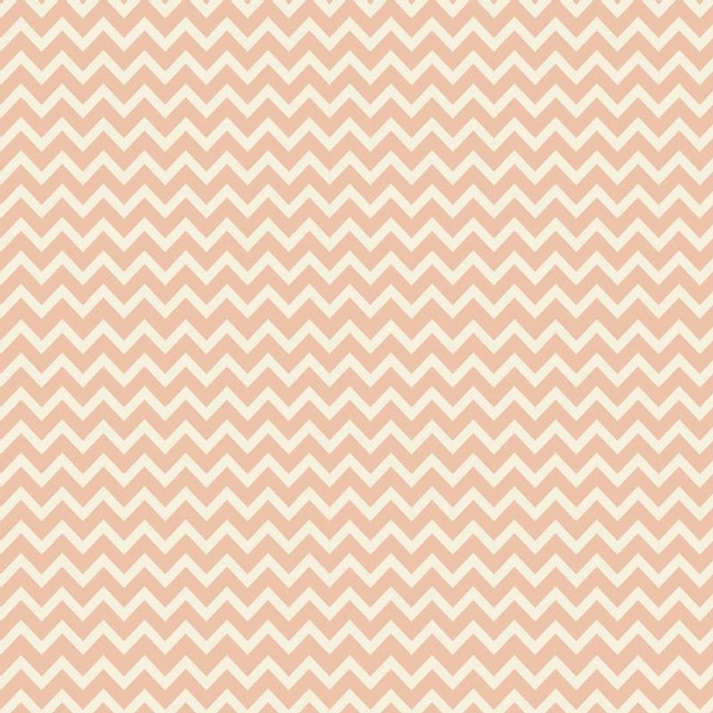 Papel De Parede Chevron Laranja E Amarelo Claro Adesivo Sala