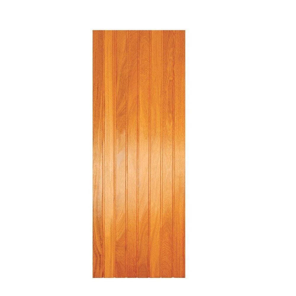 Folha de Porta Madeira Maciça 210x90cm Mexicana Angelim Jomadi Natural