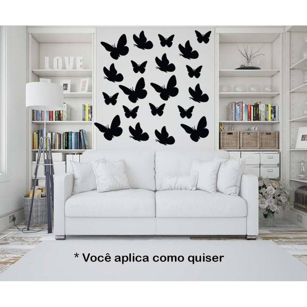 Adesivo De Parede Borboletas Mod02