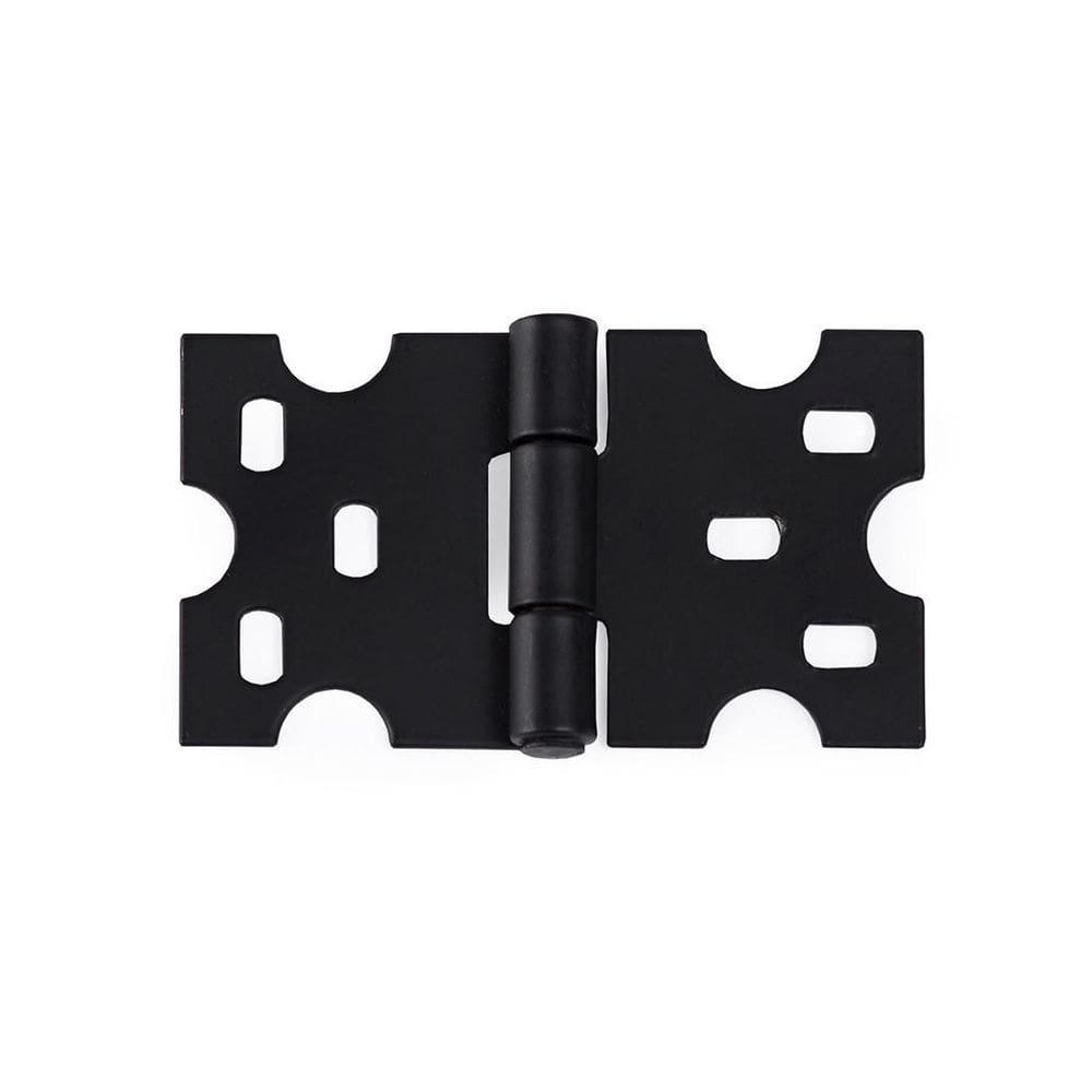 Kit 16 Dobradiças Mexicana Preto - Telis Ferragens