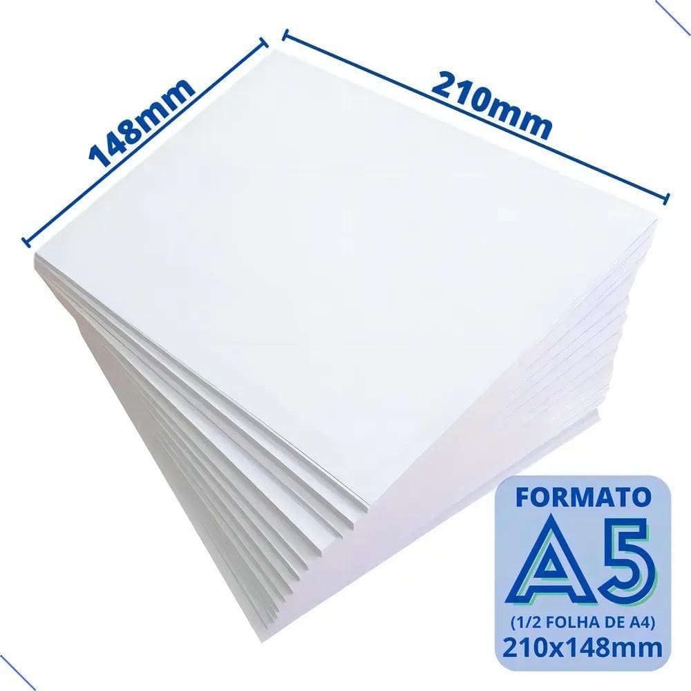 MP - Papel Sulfite A5 90G Best   1000 Folhas