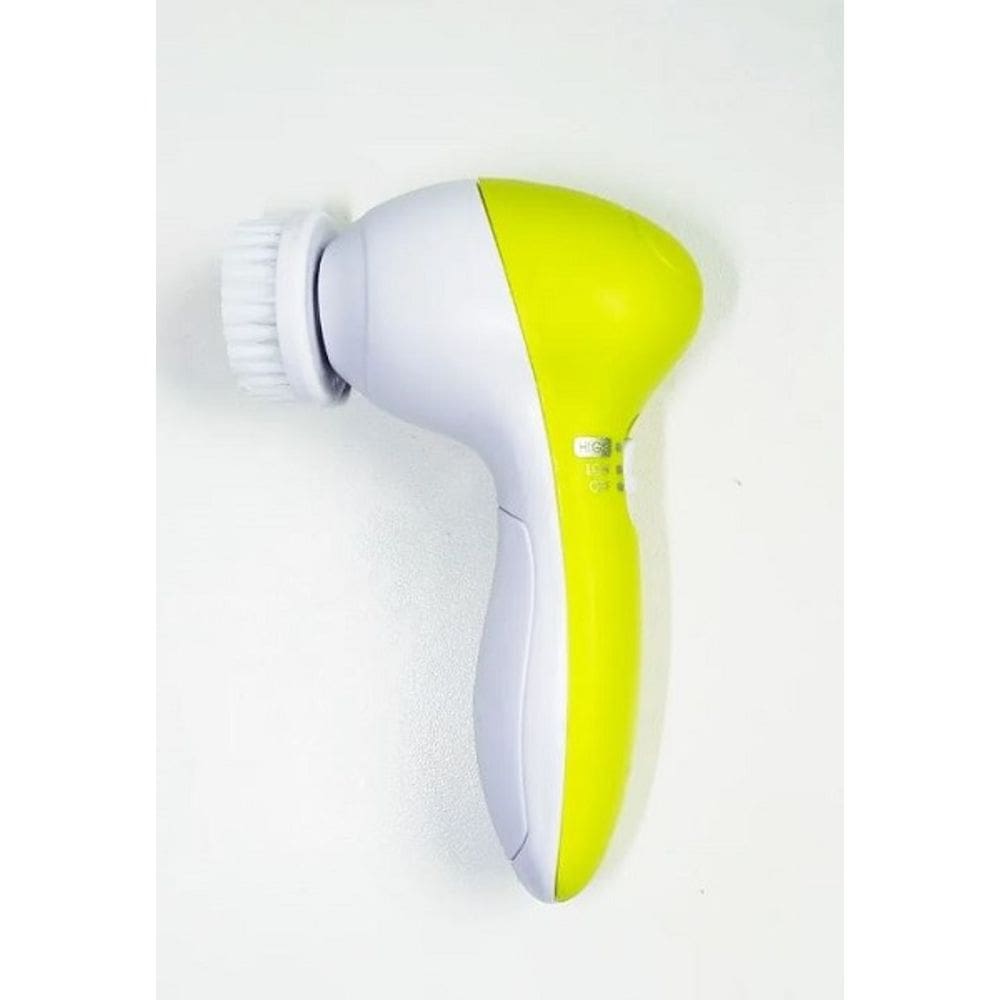 Massageador Facial 5 em 1 Limpeza Pele Esfoliante Portatil Beleza Verde