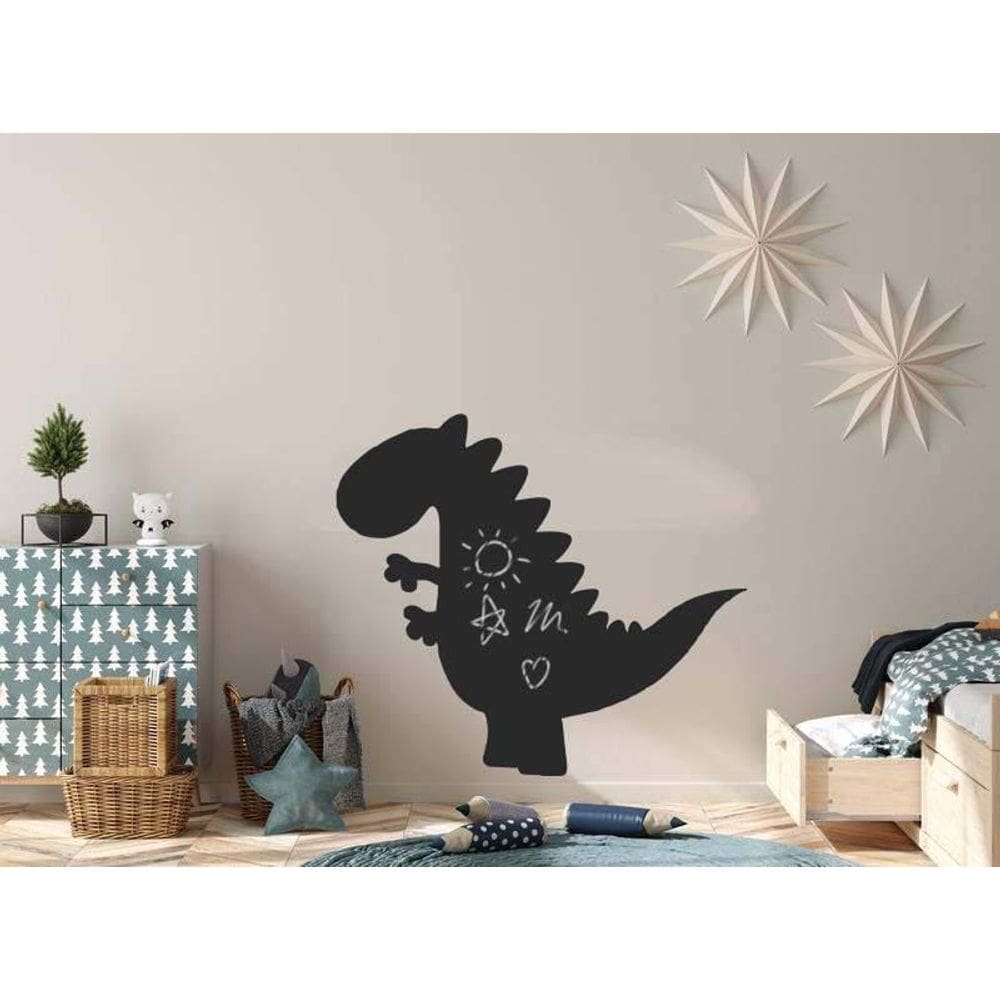 Adesivo De Parede Lousa Dinossauro