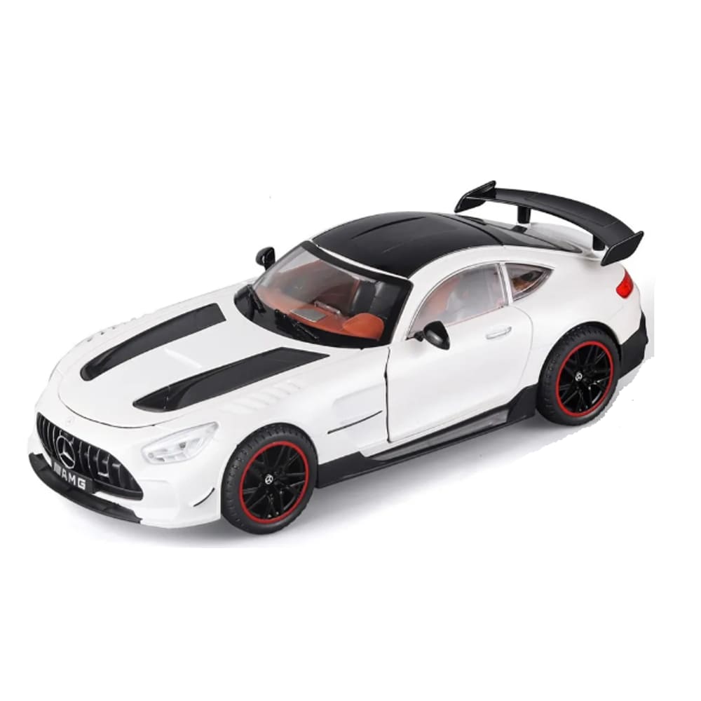 Mercedes Benz Amg GT 1:18 Die Cast Branco