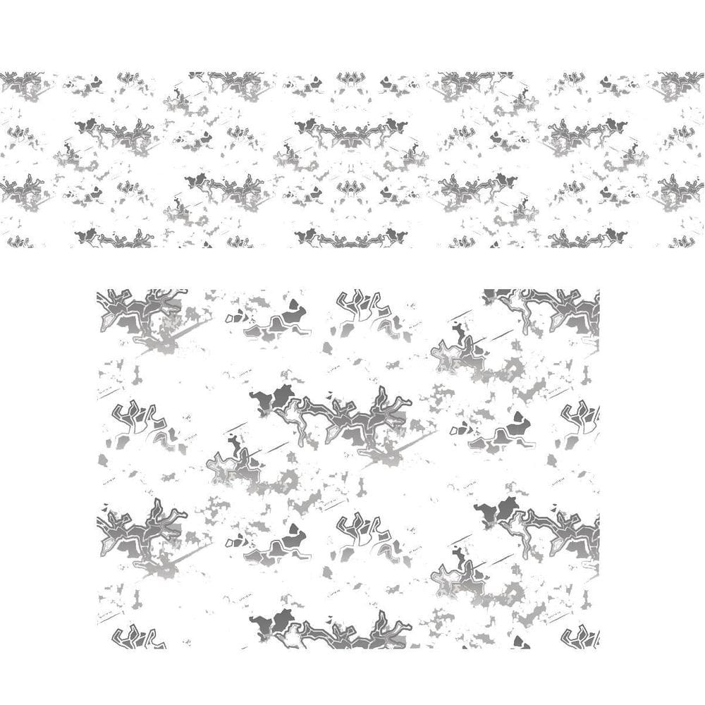 Adesivo Camuflado Pattern Viper Snow White Urban 2,00X0,50