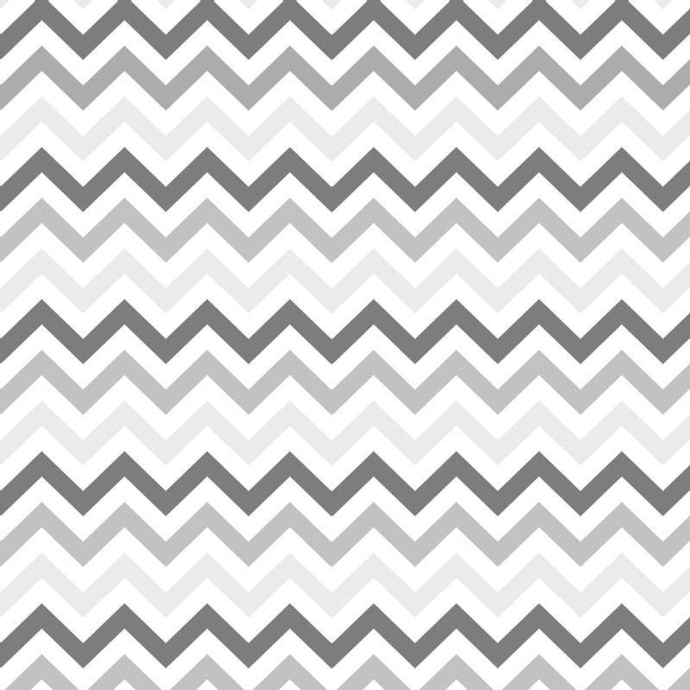 Papel De Parede Chevron Preto Cinza Claro E Branco Adesivo
