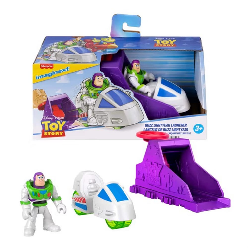 Mattel Imaginext Toy Story Lançador Impacto Secreto Buzz Lightyear
