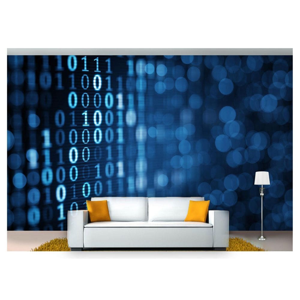 Papel De Parede Tecnologia Finanças Computação 7,50M² Tec05