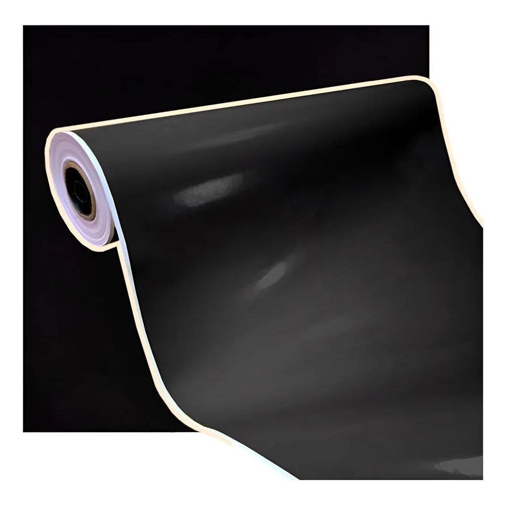 Papel Presente Couche 40X100M: Cores Vivas E Não Craq Preto