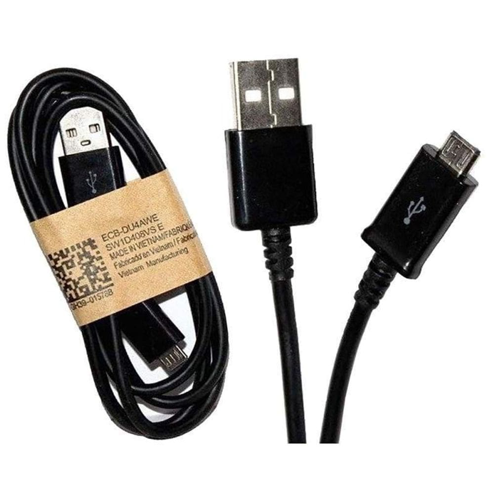 Cabo De Dados Usb V8 - Cor - Preta
