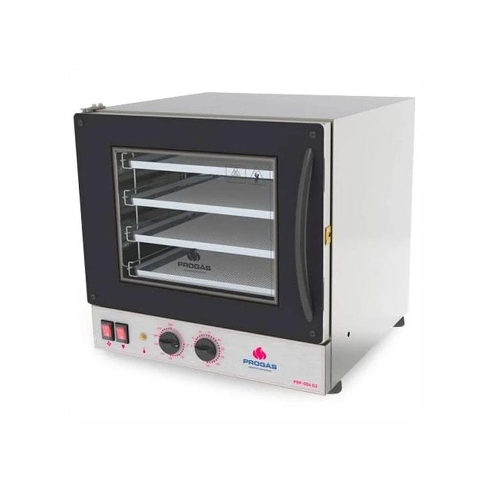 Forno Multiuso Turbo 70 Litros Elétrico 110V Preto Progás