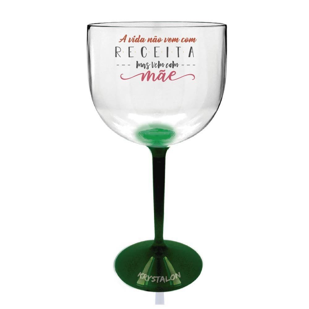 Taça Gin Bicolor Verde Para Dia Das Mães - Receita