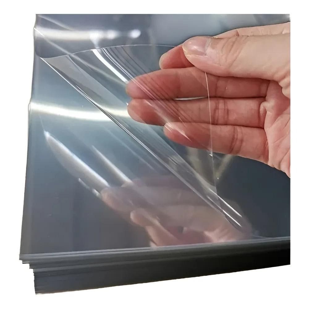 100 Folhas Pet Transparente A4 0.20Mm - Precisão Profissiona