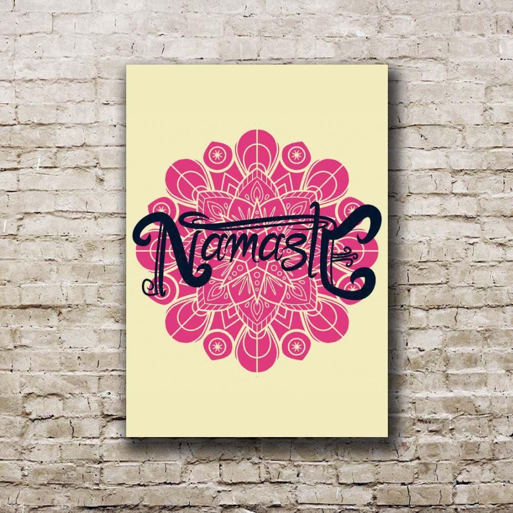 Placa Decorativa Namaste