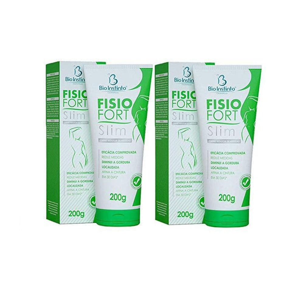 Kit 2 Cremes Redutores Fisiofort Slim 200G