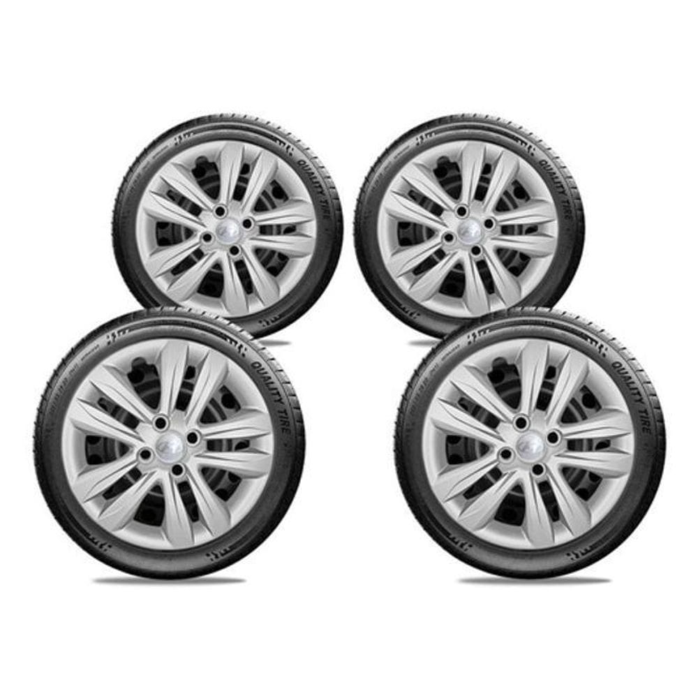 Calota Novo Hb20 2017 Aro 15 Jogo 4Pç Santo Andre Sp G192J