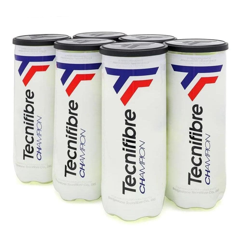 Bola Tênis Tecnifibre Champion One 6 Tubos - Pró Spin