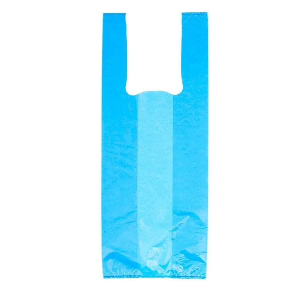 Sacola Plástica Média Azul 42X53Cm - Rioplastic - C/1000