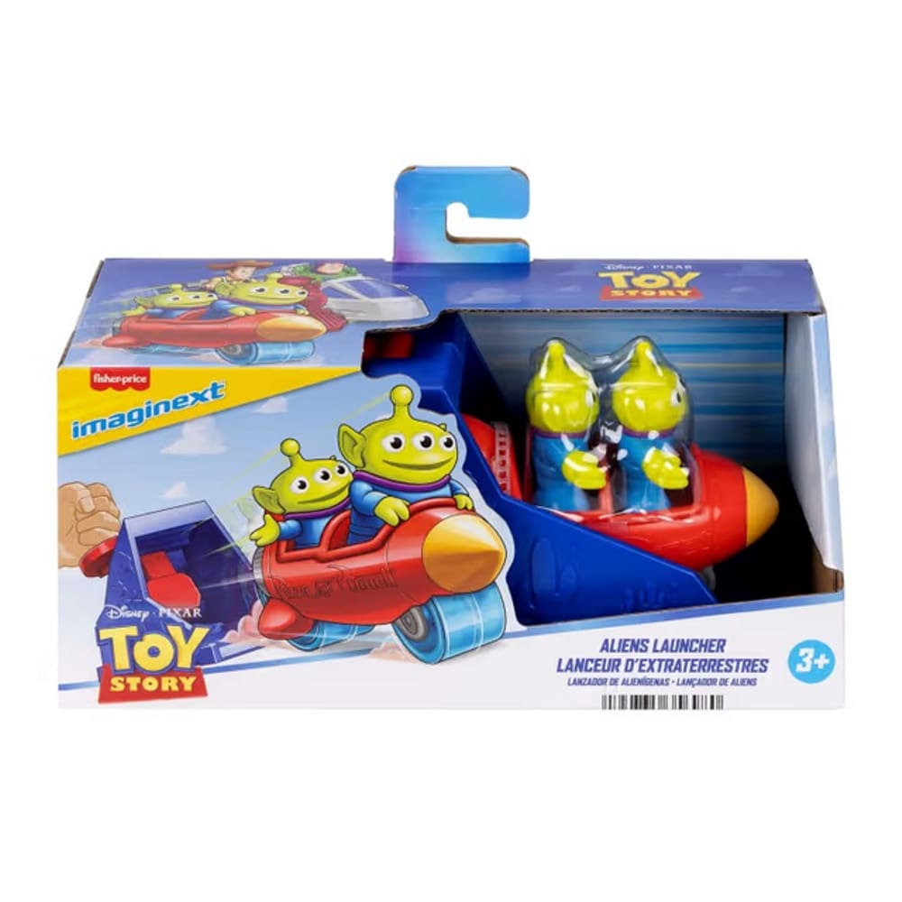 Mattel Imaginext Toy Story Lançador Impacto Secreto Aliens