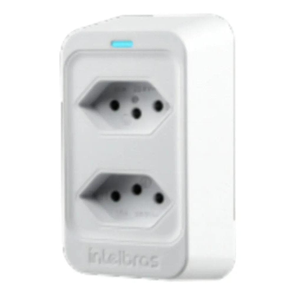 Protetor Elétrico Intelbras Eps-302: 2 Tomadas Seguras