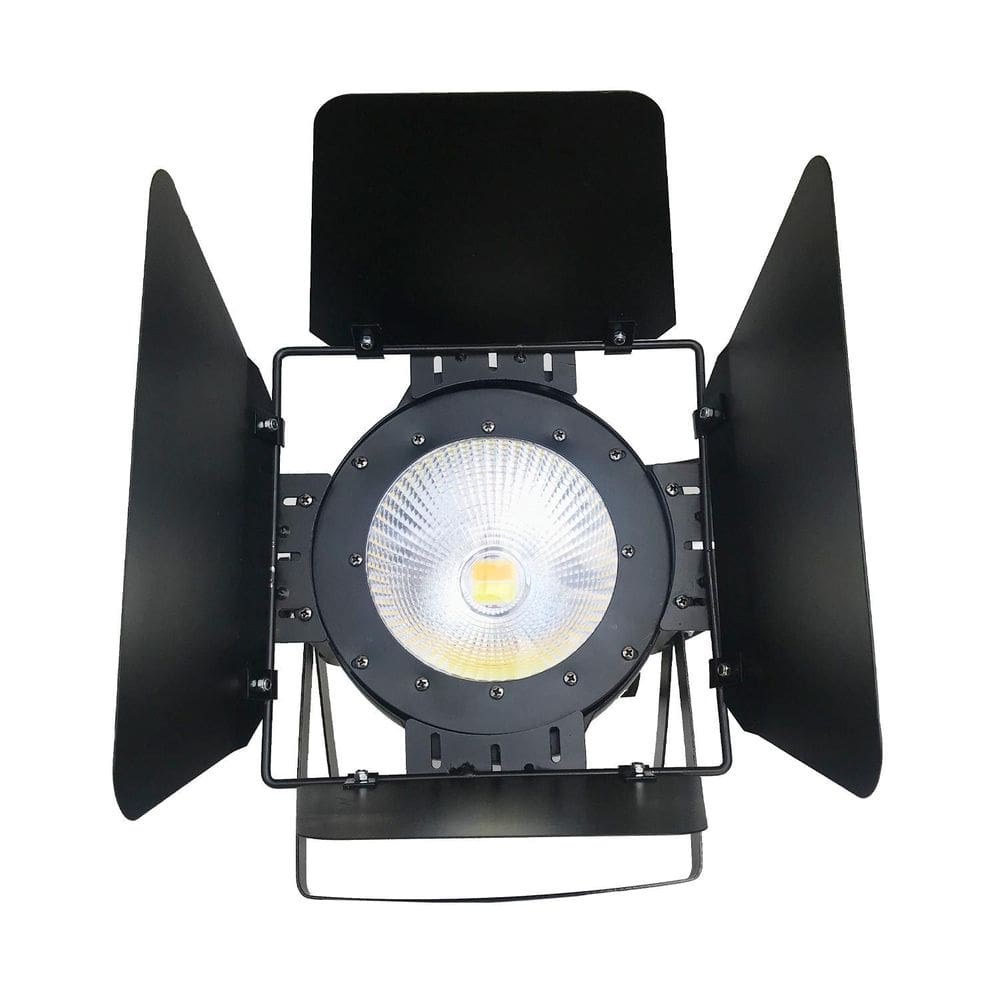 Kit 2 Refletores Led Pro Light Cob 100W Branco Quente  Frio