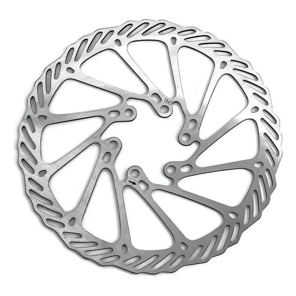 Disco Freio Mtb 160Mm Yamada Xc 6 Furos Inox - Potência & Se