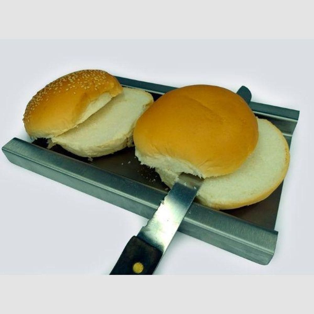 Régua De Pão Inox 26 Cm X 17Cm X 2 Cm  Altura -