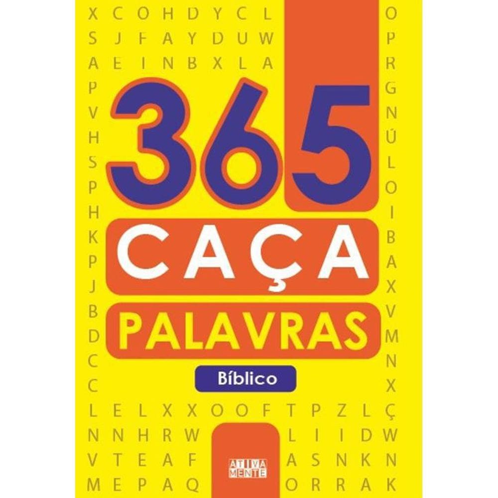 Livro 365 Caça-Palavras Bíblico