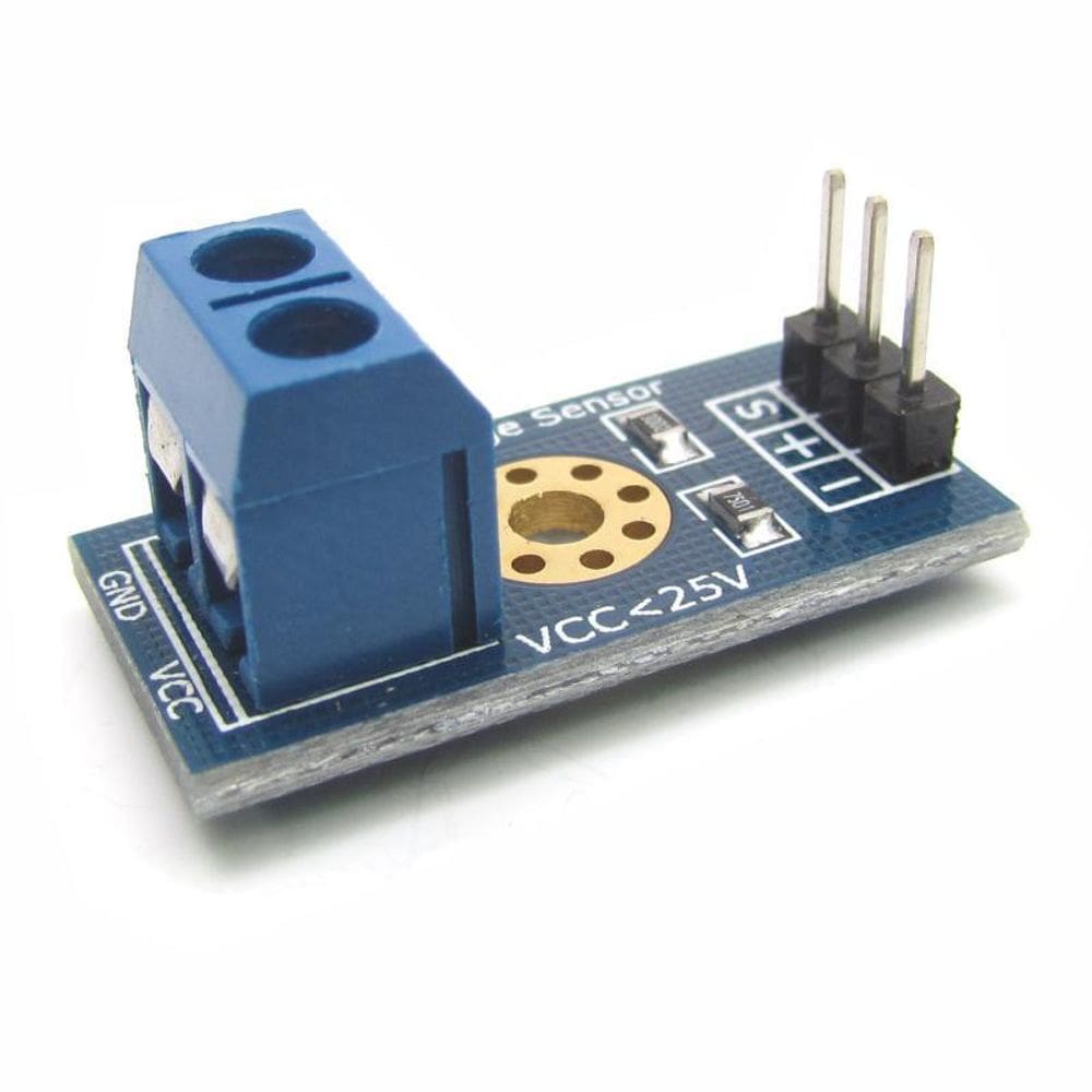 Sensor de Tensão 25V para Microcontroladores de 5V Arduino