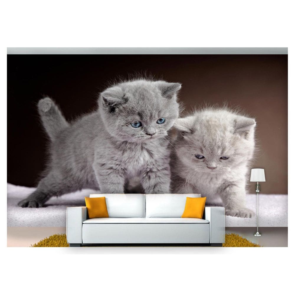 Papel De Parede Animais Gatos Filhotes Pets  Anm138