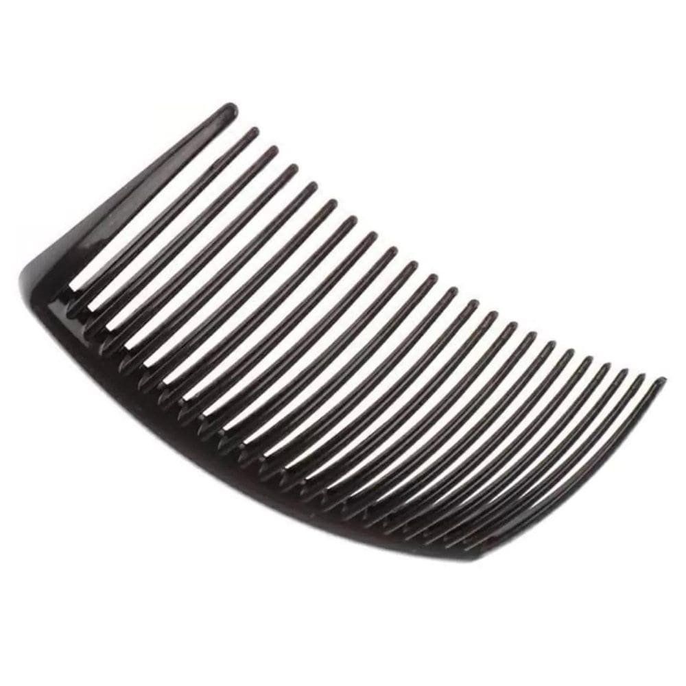 Kit 4 Presilhas De Cabelo Feminina Pente 8Cm Preto