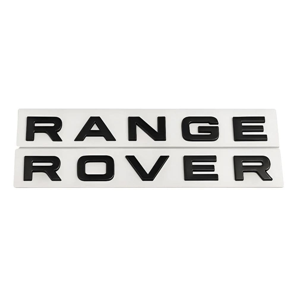 Emblema Range Rover Evoque: Grade/Trasei Black Piano