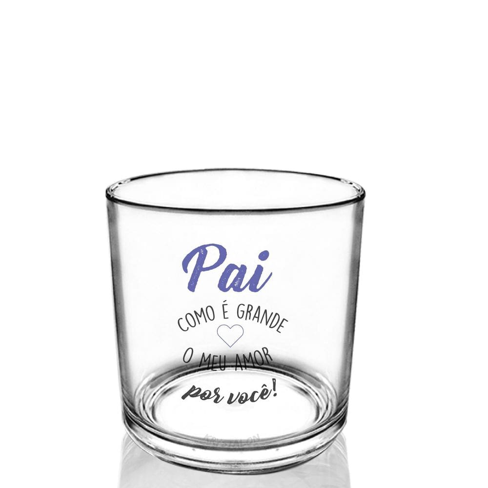 Copo Personalizado Para O Dia Dos Pais Amor Por Você