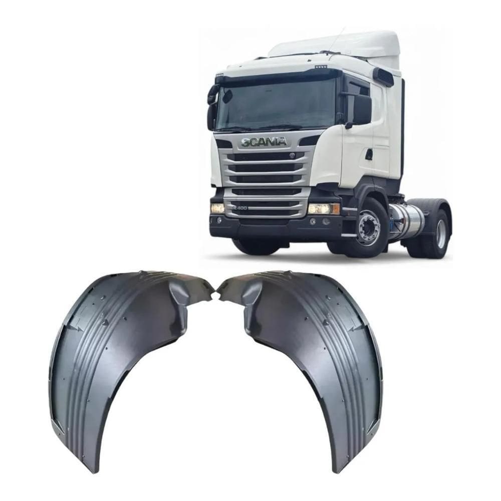 Par Paralama Scania S4 S5 Dianteiro - Fabbof Pp1001B/Pp1002B