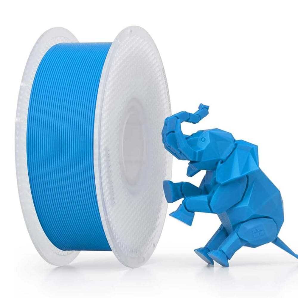 Filamento PLA Básico Bambu Lab para Impressora 3D Azul Ciano  1Kg 1.75mm