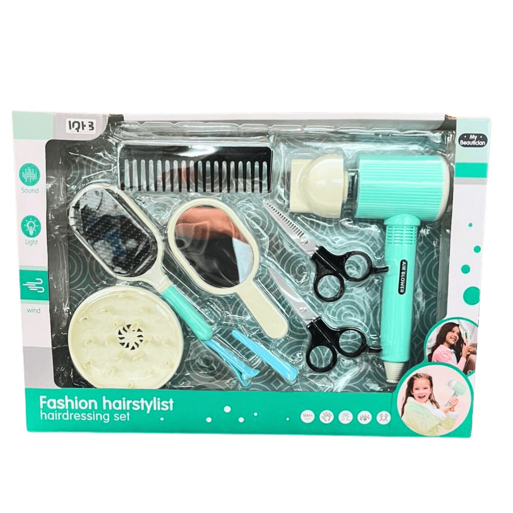 Kit Fashion Hairstylist 9 pçs A2010-2 - COML Belatorre