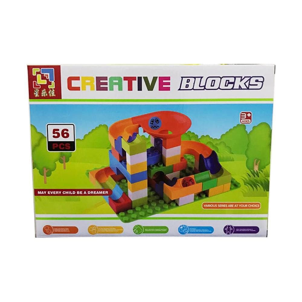 Blocos De Montar Creative Blocks  56 Peças - Artyara