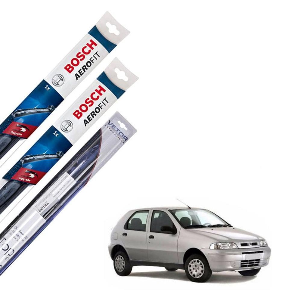 Kit Palheta Limpador Parabrisa Palio G2 2002 2003 2004 2005