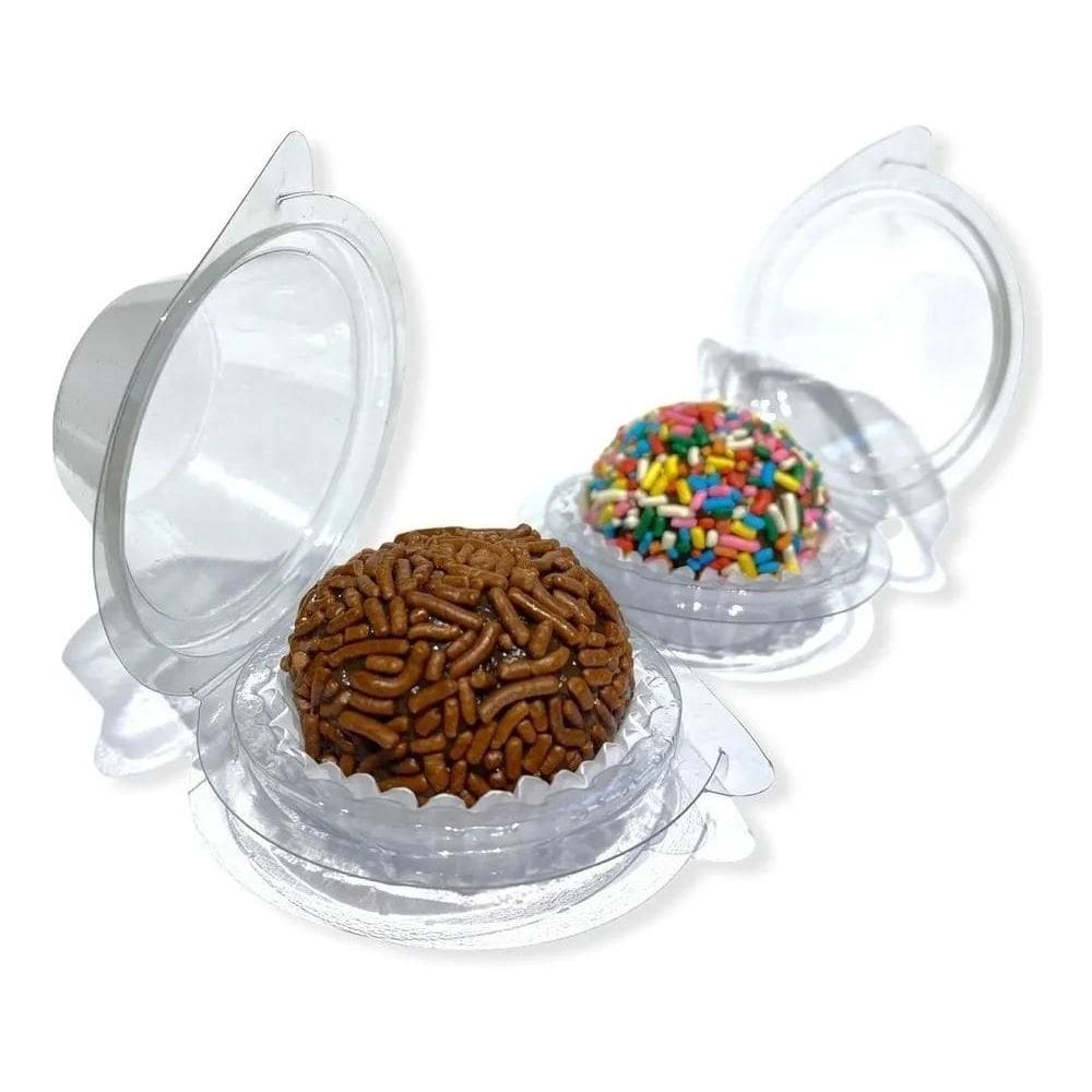 Embalagem Blister Brigadeiro Gourmet Unitário C/100 - Vitrin