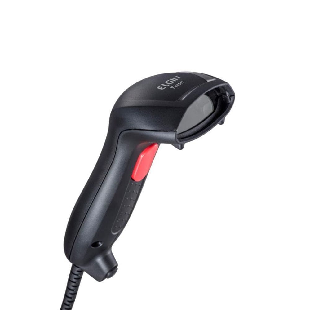 Leitor de código de barras e boleto bancário elgin flash