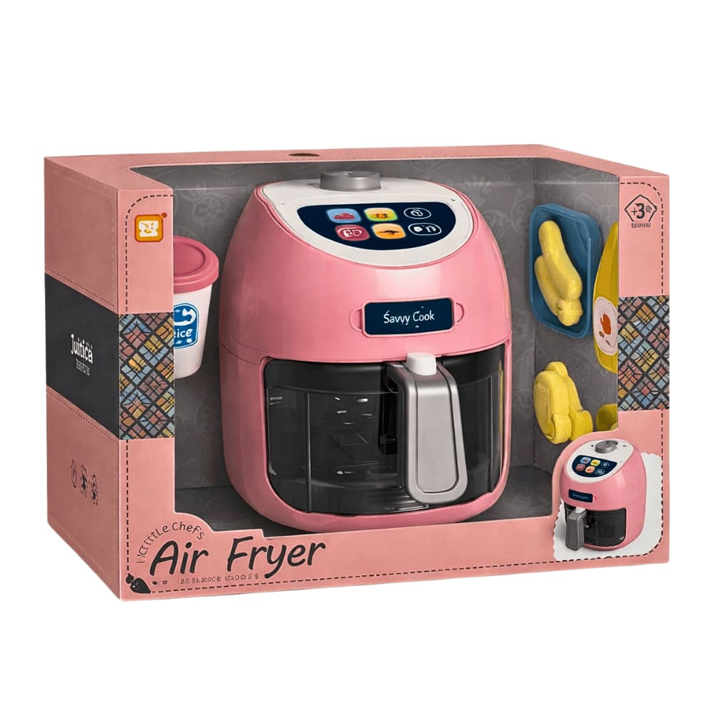 Cozinha de Brinquedo Mini Air Fryer de Plástico LD-6614B - COML Belatorre