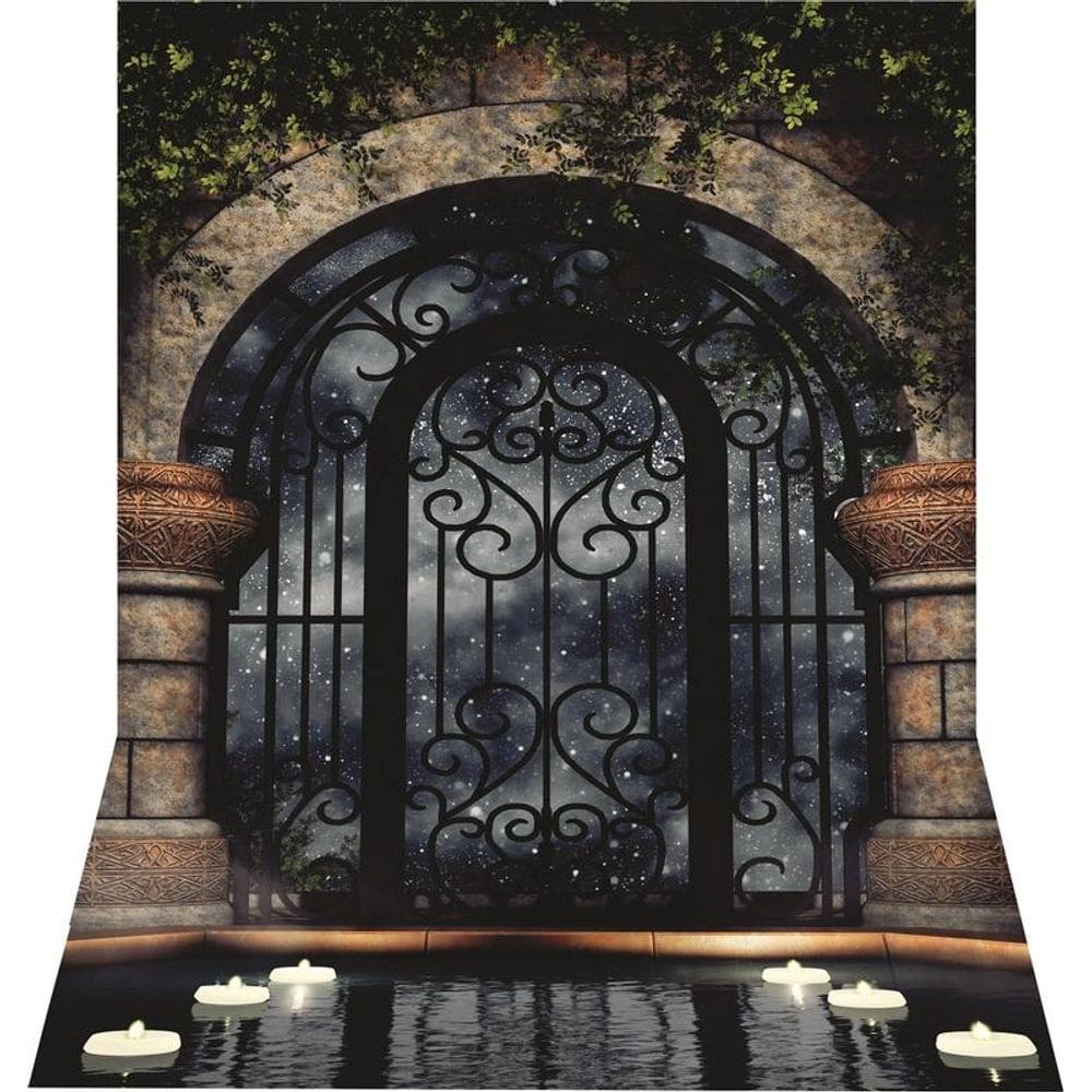 Fundo Fotográfico Em Tecido Newborn Portal 1,50X2,50