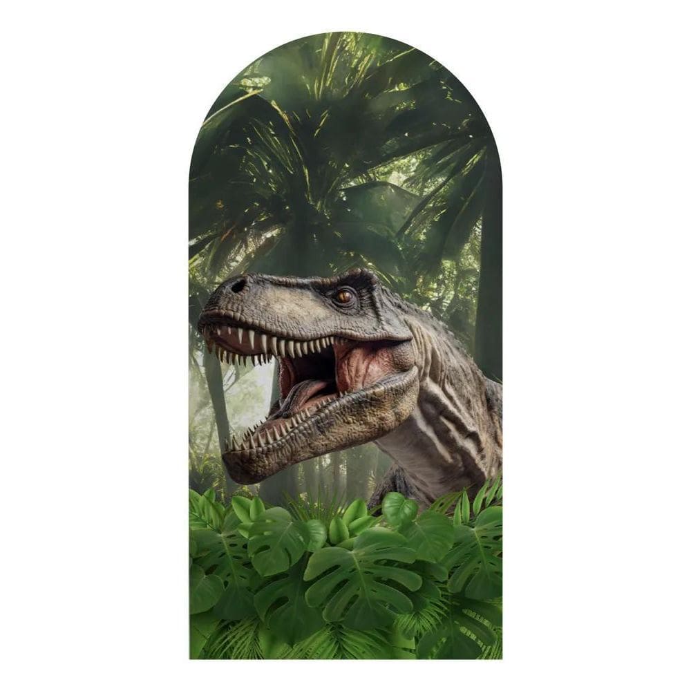 Painel Romano Sublimado 2X1M: Festa I Dinossauro - Ref0338Ca