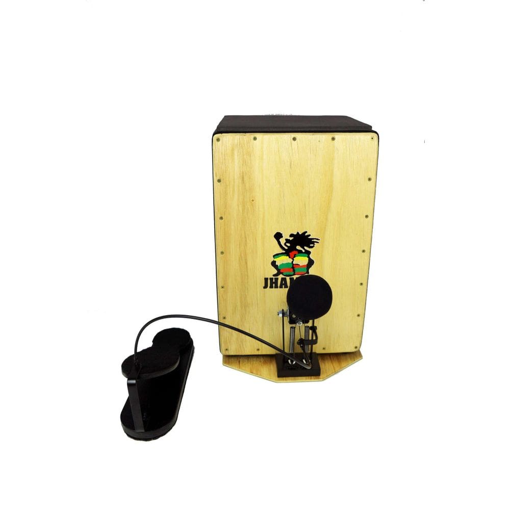 Pedal Para Cajon  + Cajon Reto Jhamma