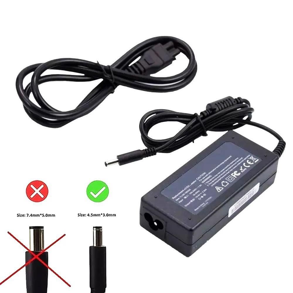 Fonte 19,5V 3.34A 65W Dell Ultrabook Xps 13-L321X Compatível