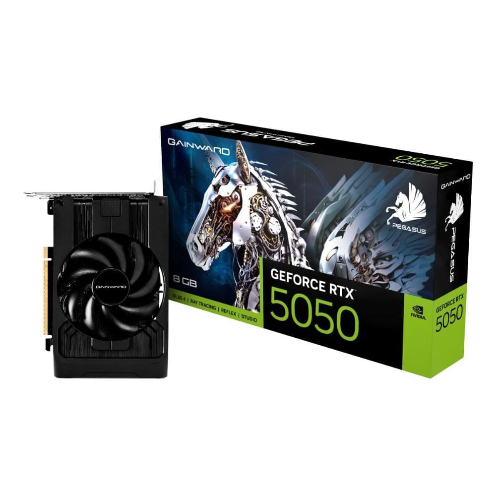 Placa de Vídeo GeForce RTX 5050 8GB GDDR6 128bits - Pegasus Series - DLSS 4 - Gainward