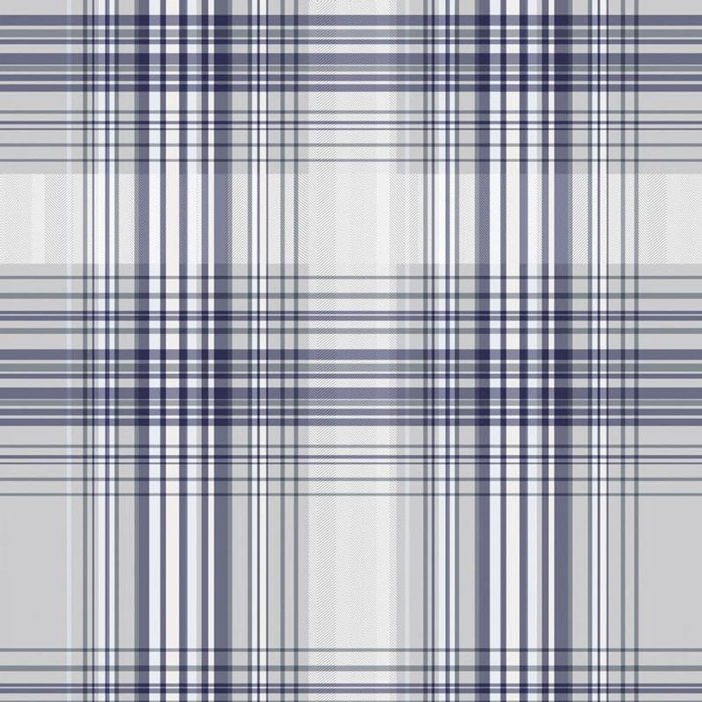 Papel De Parede Xadrez Cinza Branco Autocolante Sala Quarto