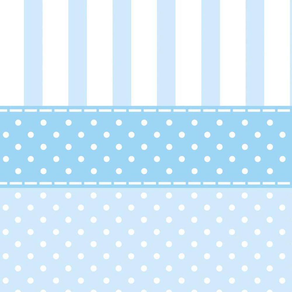 Papel Parede Listra E Faixa Azul Claro Autocolante Lavavel
