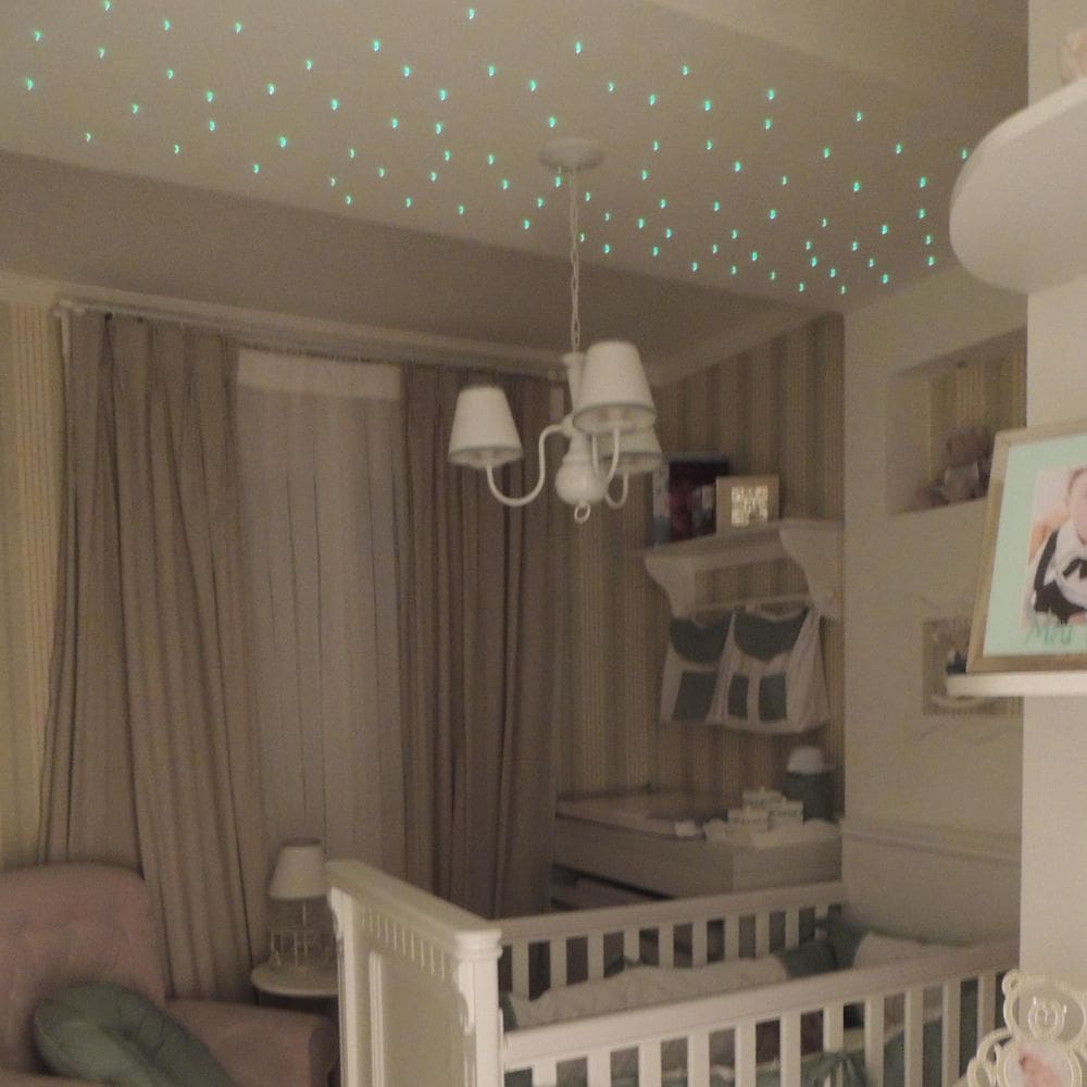 Kit Noite Estrelada Fibra Ótica Efeito Estrelado 100 Rgb